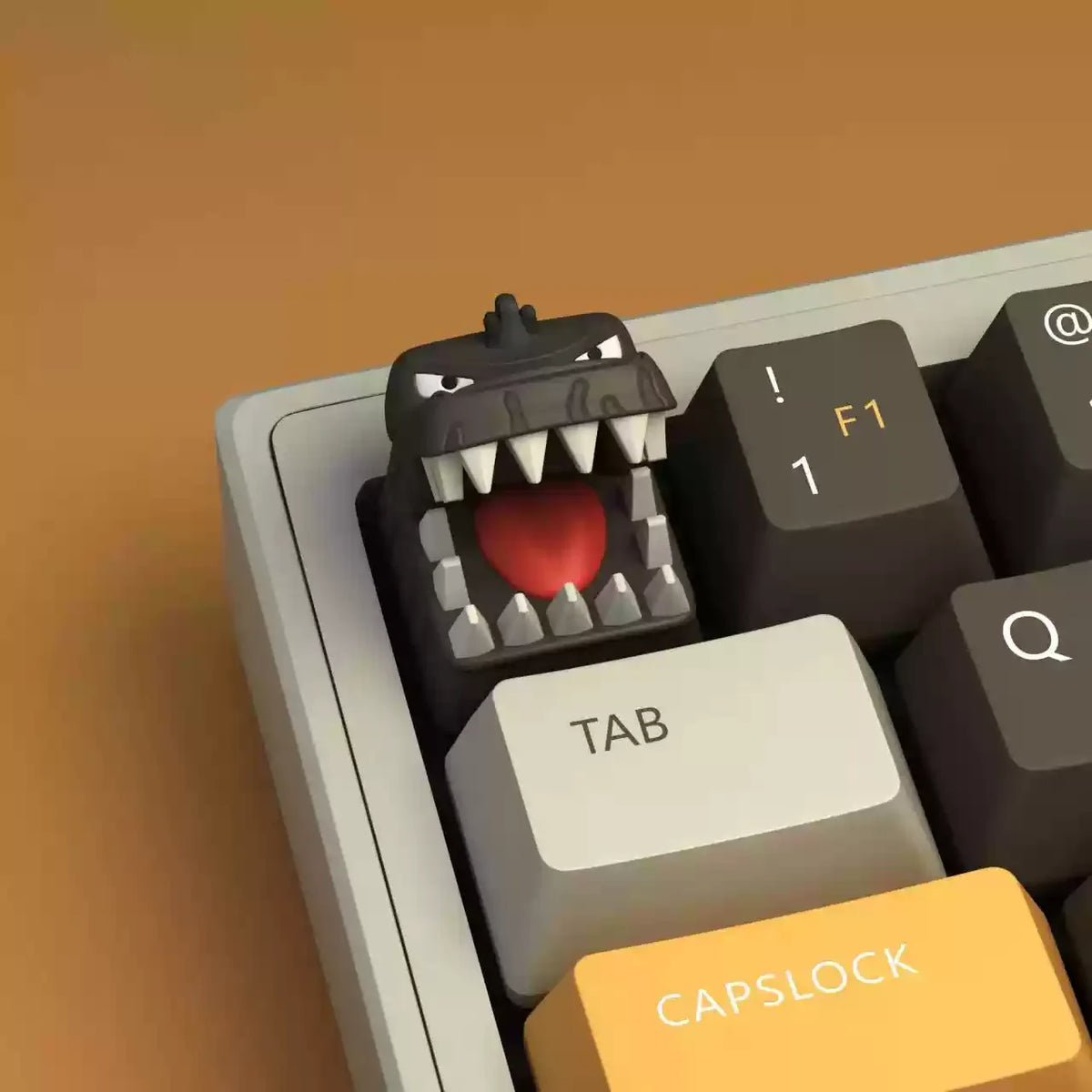 Keycaps Original Factory Height Resin Material Mechanical Keyboard 3d Personalized Keycaps Suitable Male Female Birthday Gifts